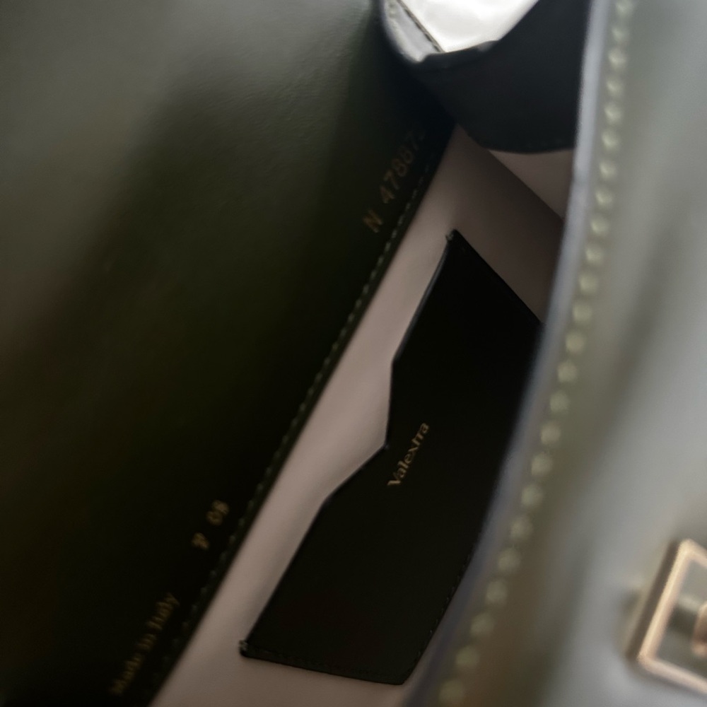 Valextra Dark Green Mini Bag with Gold Accents - Picture 15 of 16